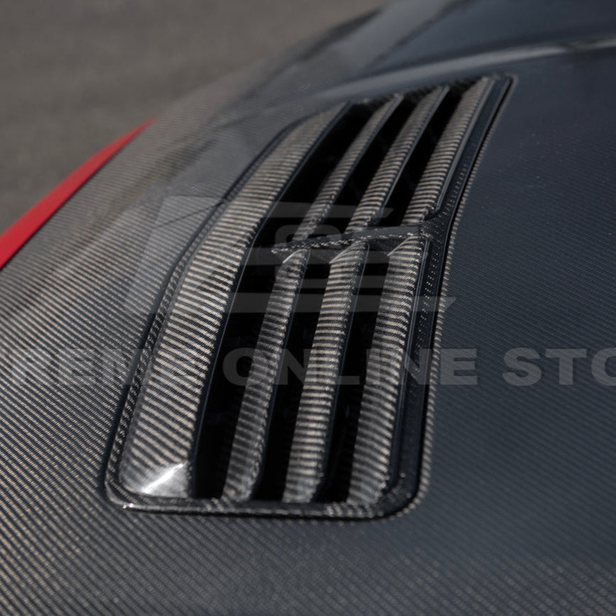 2024+ Ford Mustang Front Bumper Hood Vented Cover image 10