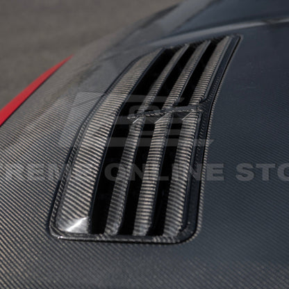 2024+ Ford Mustang Front Bumper Hood Vented Cover image 10