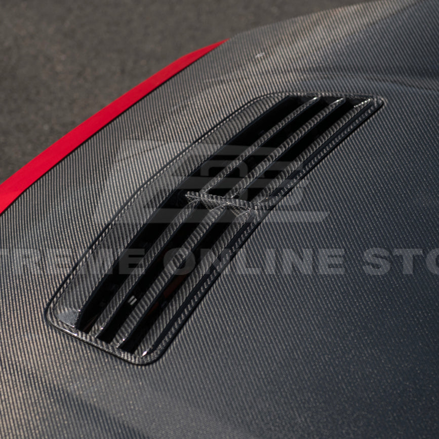 2024+ Ford Mustang Front Bumper Hood Vented Cover image 11