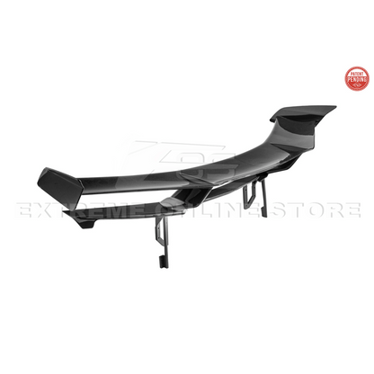 Corvette C8 ZR1 Style DRY CARBON FIBER Rear High Wing Spoiler Bracket image 69