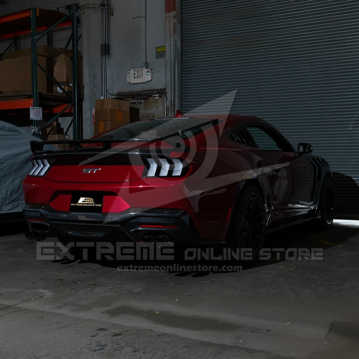 2024-Up Ford Mustang S650 EURO Sequential Signal LED Clear Rear Taillights image 8