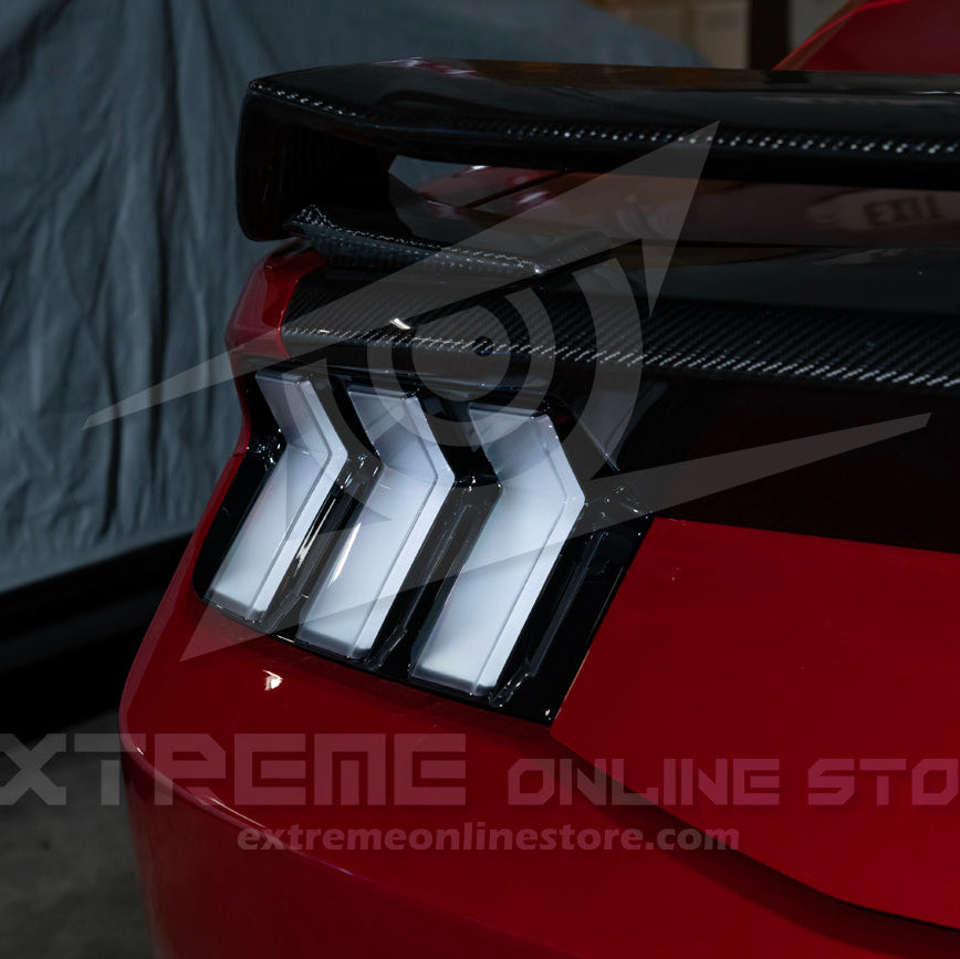 2024-Up Ford Mustang S650 EURO Sequential Signal LED Clear Rear Taillights image 18