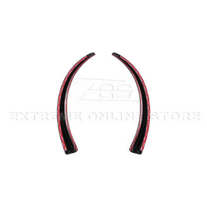 2005-13 Corvette C6 Z06 ZR1 Extended DRY CARBON FIBER Front Splash Guard Mud Flaps image 16