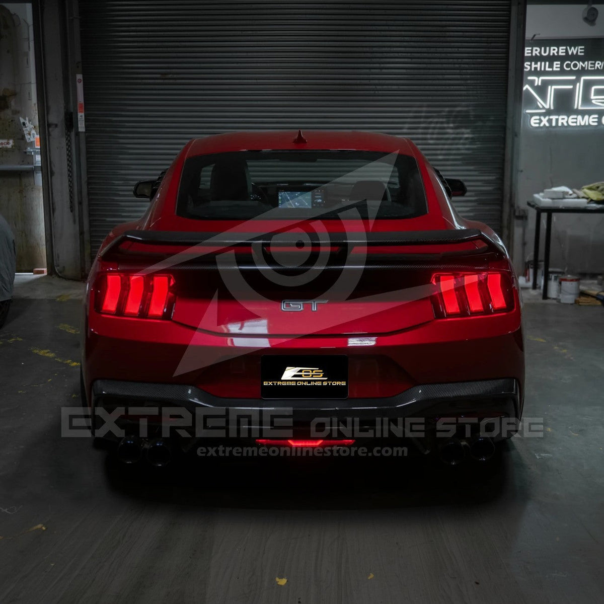 2024-Up Ford Mustang S650 EURO Sequential Signal LED Clear Rear Taillights image 6