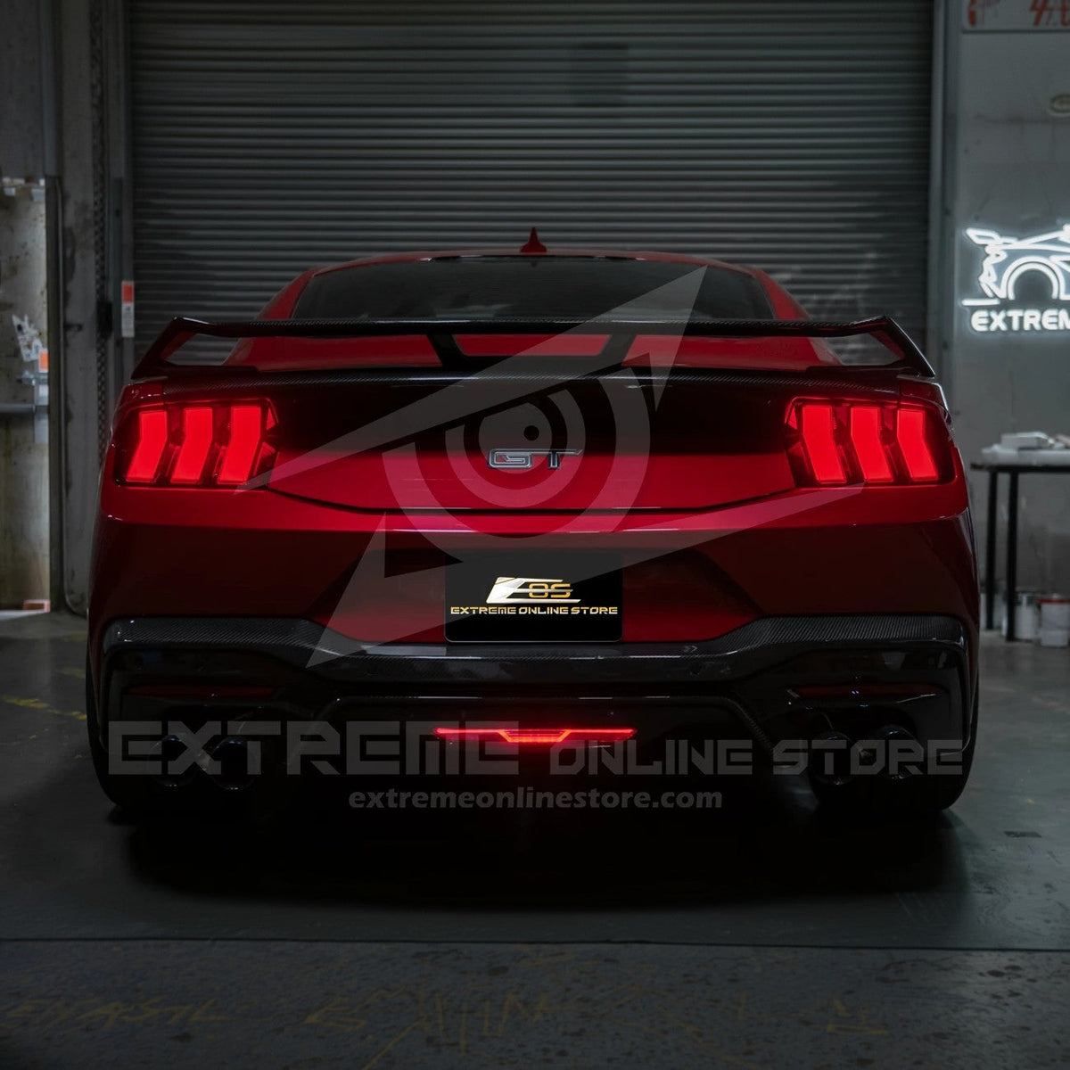 2024-Up Ford Mustang S650 EURO Sequential Signal LED Clear Rear Taillights image 7