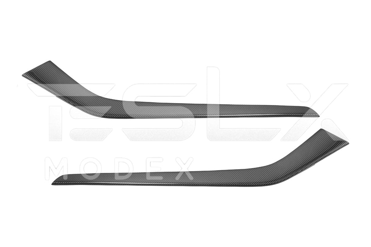 2020-23 Tesla Model 3 20-25Y Carbon Fiber Interior Center Console Shift Sides image 11