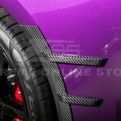 2023-Up BMW G87 M2 DRY CARBON FIBER Add-On Fender Wheel Arch Trim Cover image 32