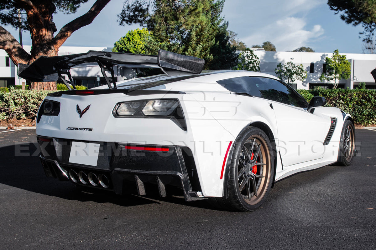 Corvette C7 Z06 Front Rear Quarter Extension image 8