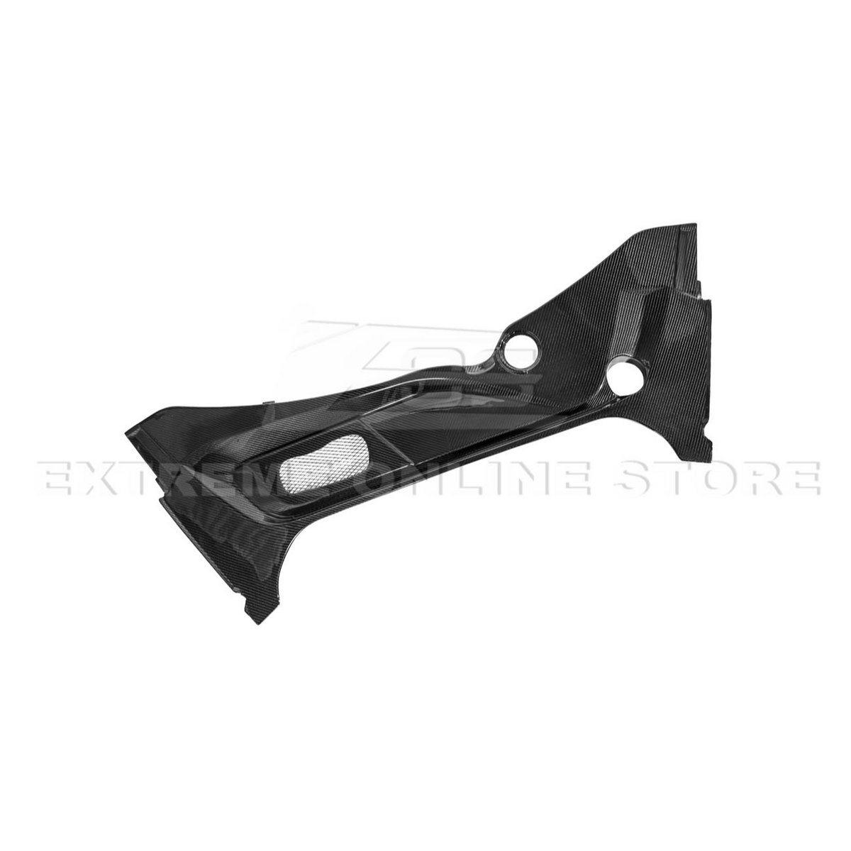Corvette C8 DRY CARBON FIBER Front Trunk Trim Cover Kit image 45