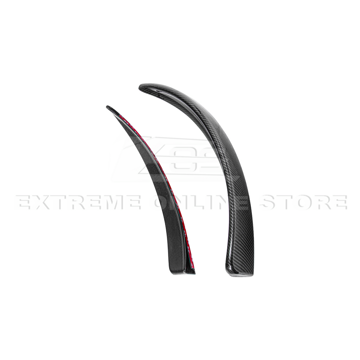 2005-13 Corvette C6 Z06 ZR1 DRY CARBON FIBER Splash Guard Mud Flaps image 29