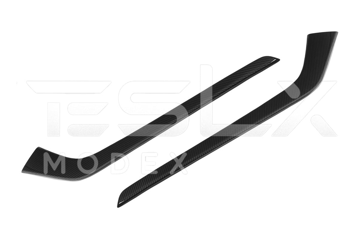 2020-23 Tesla Model 3 20-25Y Carbon Fiber Interior Center Console Shift Sides image 30