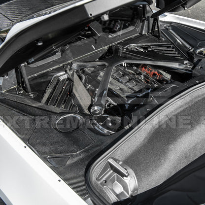 Chevrolet Corvette C8 Coupe Engine Bay Panel & Corner Vent Cover image 5