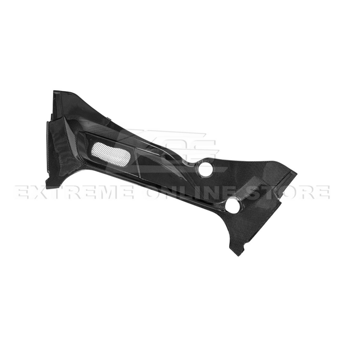 Corvette C8 DRY CARBON FIBER Front Trunk Trim Cover Kit image 43