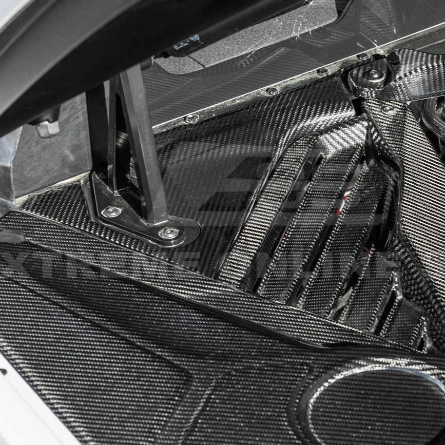 Chevrolet Corvette C8 Coupe Engine Bay Panel & Corner Vent Cover image 6