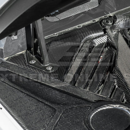 Chevrolet Corvette C8 Coupe Engine Bay Panel & Corner Vent Cover image 6
