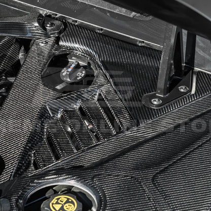 Chevrolet Corvette C8 Coupe Engine Bay Panel & Corner Vent Cover image 7