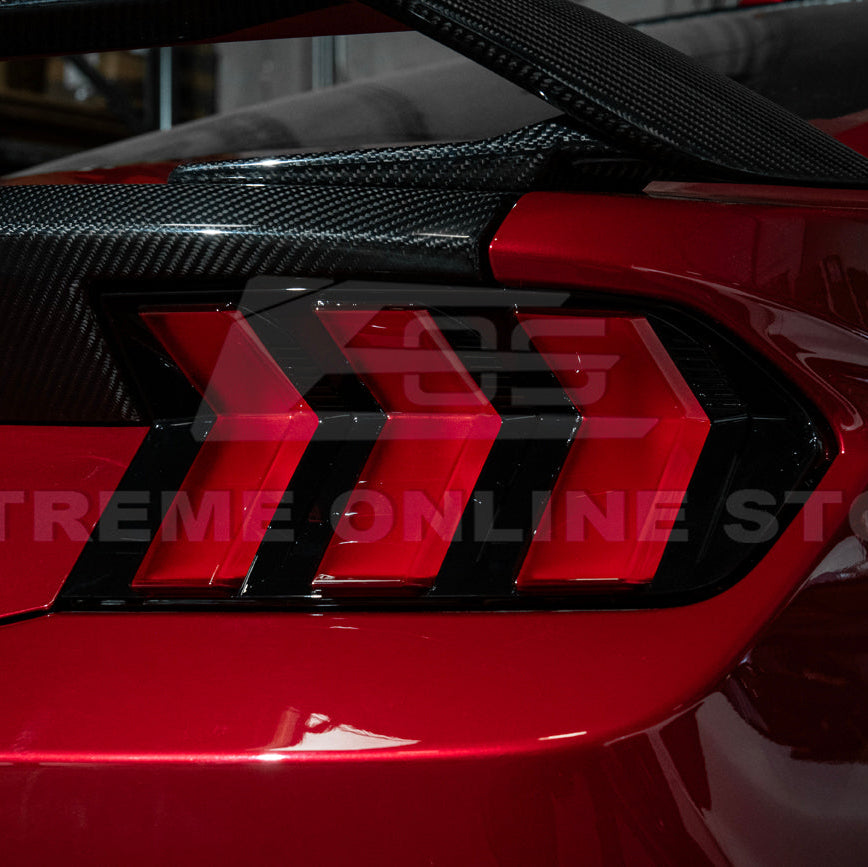2024-Up Ford Mustang S650 EURO Sequential Signal LED Clear Rear Taillights image 40
