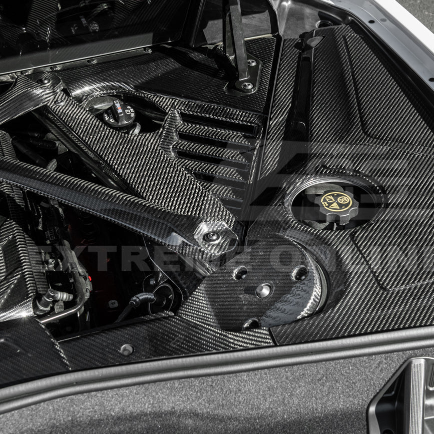 Chevrolet Corvette C8 Coupe Engine Bay Panel & Corner Vent Cover image 8