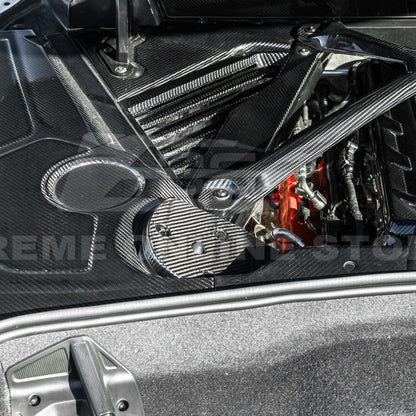 Chevrolet Corvette C8 Coupe Engine Bay Panel & Corner Vent Cover image 9