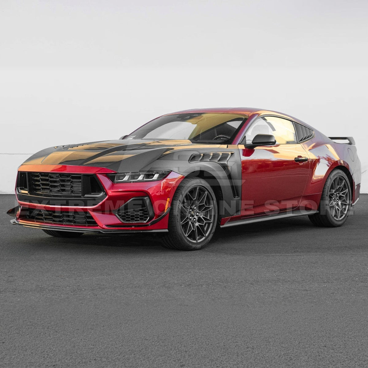 2024-Up Ford Mustang S650 GTD Style Carbon Fiber Front Side Vented Fenders image 23