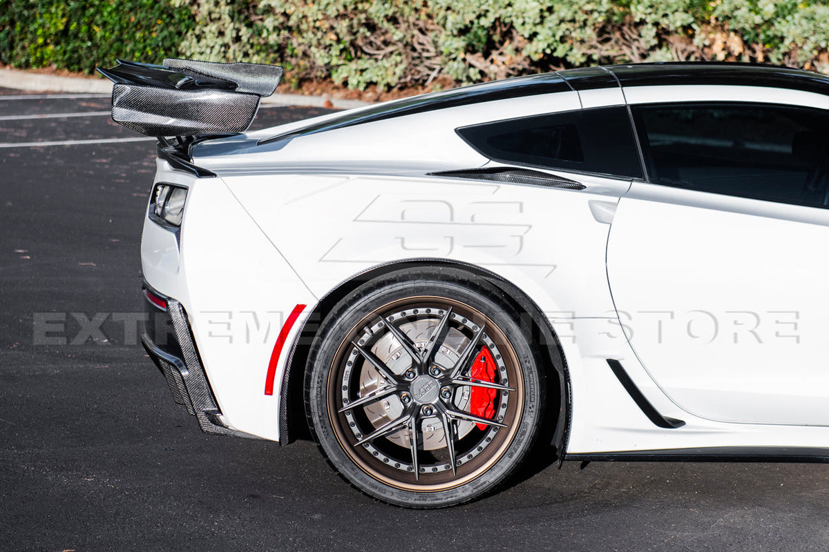 Corvette C7 Z06 Front Rear Quarter Extension image 10