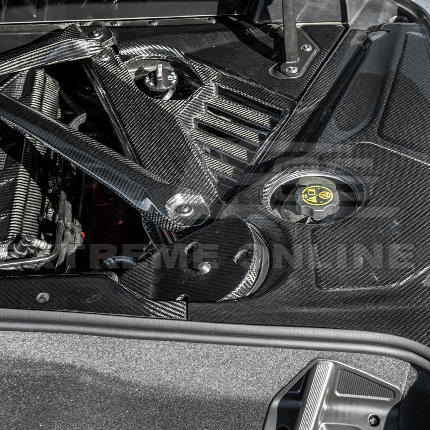 Chevrolet Corvette C8 Coupe Engine Bay Panel & Corner Vent Cover image 10