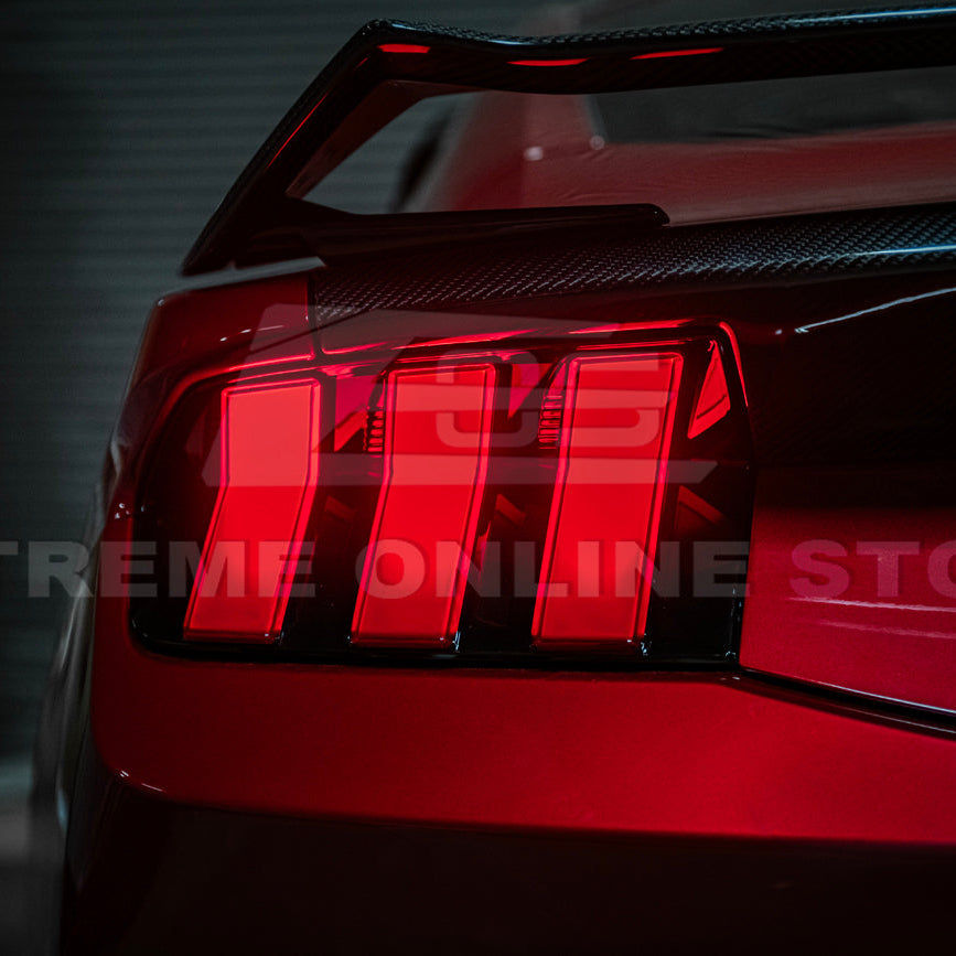 2024-Up Ford Mustang S650 EURO Sequential Signal LED Clear Rear Taillights image 38