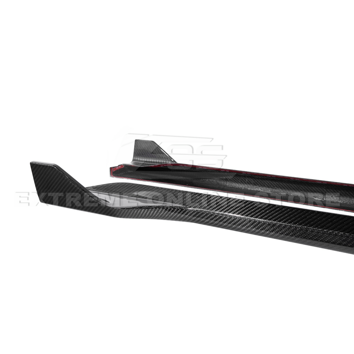 2024-Up Ford Mustang S650 | EOS Performance CARBON FIBER Side Skirts Extension image 23