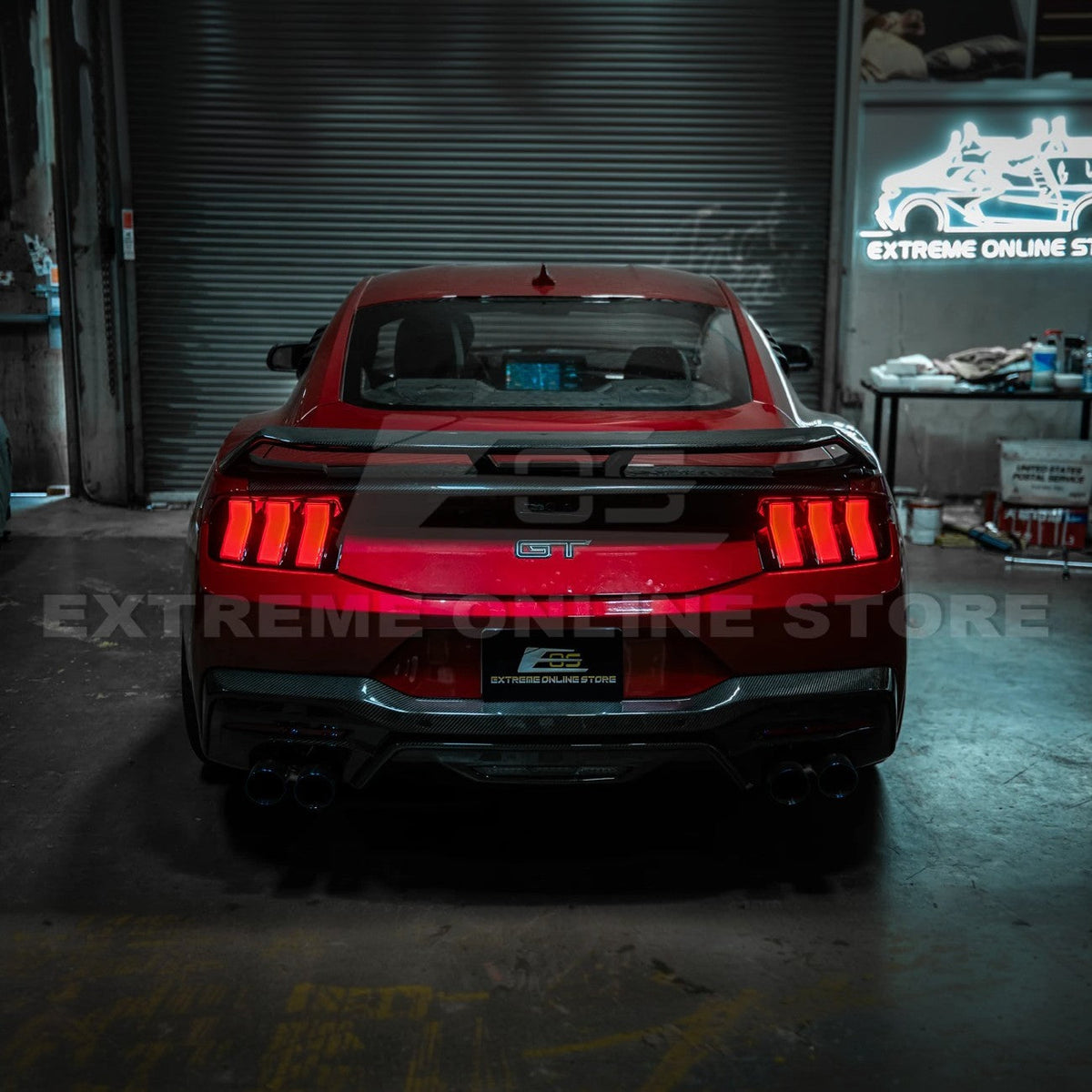 2024-Up Ford Mustang S650 EURO Sequential Signal LED Clear Rear Taillights image 33