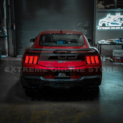 2024-Up Ford Mustang S650 EURO Sequential Signal LED Clear Rear Taillights image 33