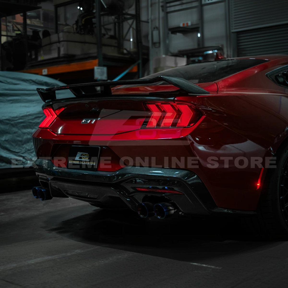 2024-Up Ford Mustang S650 EURO Sequential Signal LED Clear Rear Taillights image 34