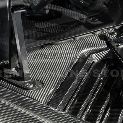 Chevrolet Corvette C8 Coupe Engine Bay Panel & Corner Vent Cover image 11