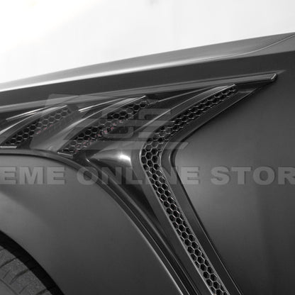 2024-Up Ford Mustang S650 GTD Style Carbon Fiber Front Side Vented Fenders image 33