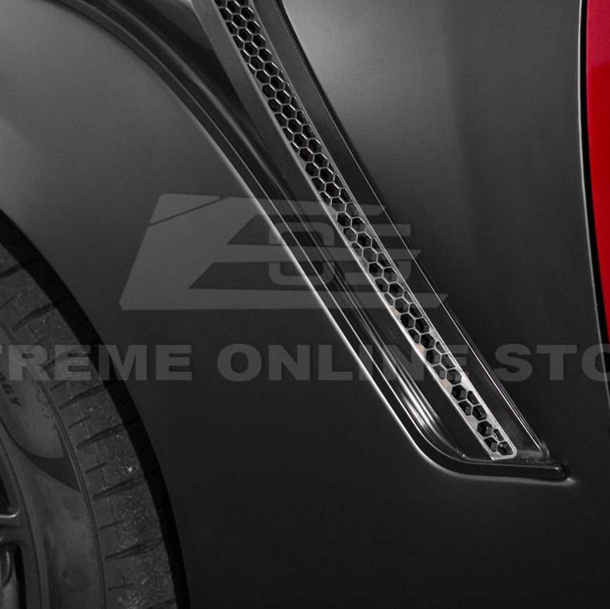 2024-Up Ford Mustang S650 GTD Style Carbon Fiber Front Side Vented Fenders image 34