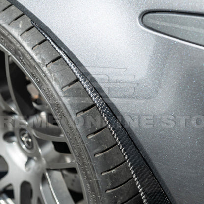 2005-13 Corvette C6 Z06 ZR1 DRY CARBON FIBER Splash Guard Mud Flaps image 19