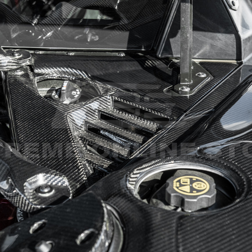 Chevrolet Corvette C8 Coupe Engine Bay Panel & Corner Vent Cover image 14