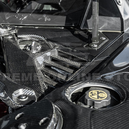 Chevrolet Corvette C8 Coupe Engine Bay Panel & Corner Vent Cover image 14
