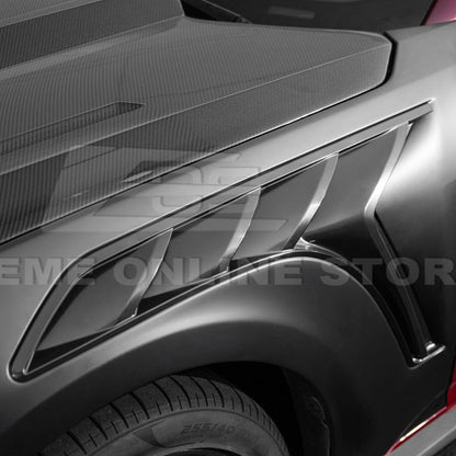 2024-Up Ford Mustang S650 GTD Style Carbon Fiber Front Side Vented Fenders image 35