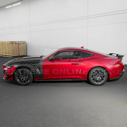 2024-Up Ford Mustang S650 GTD Style Carbon Fiber Front Side Vented Fenders image 24