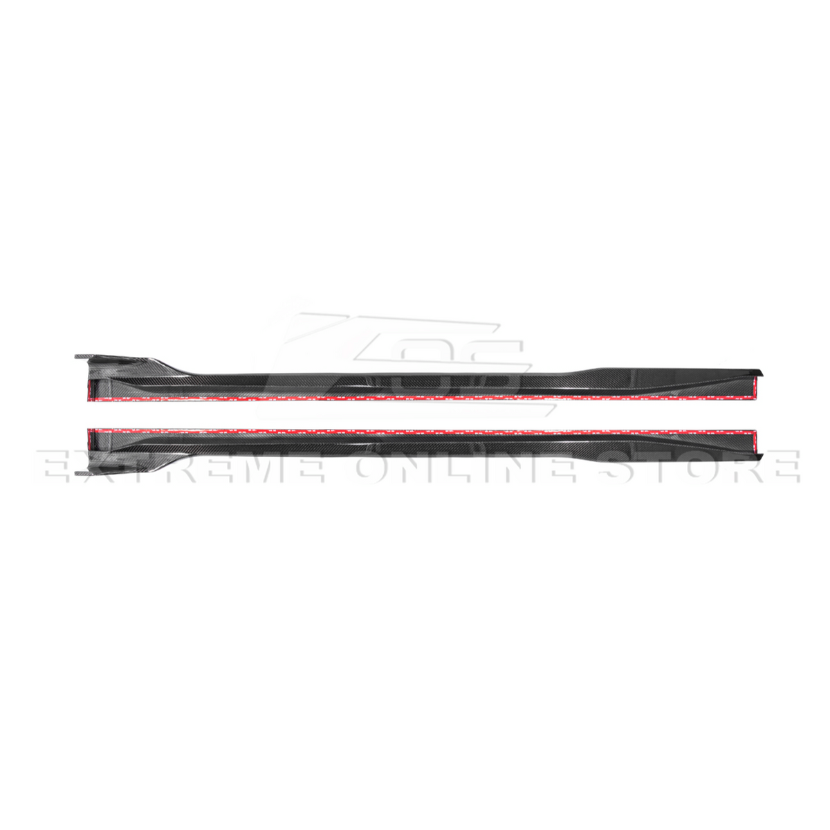 2024-Up Ford Mustang S650 | EOS Performance CARBON FIBER Side Skirts Extension image 19