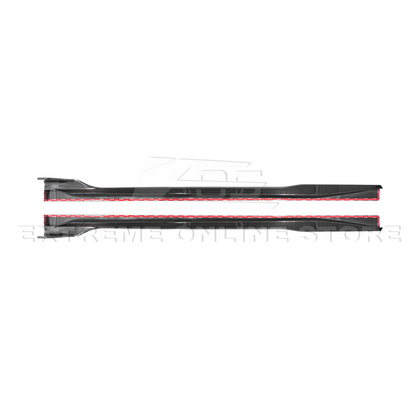 2024-Up Ford Mustang S650 | EOS Performance CARBON FIBER Side Skirts Extension image 19