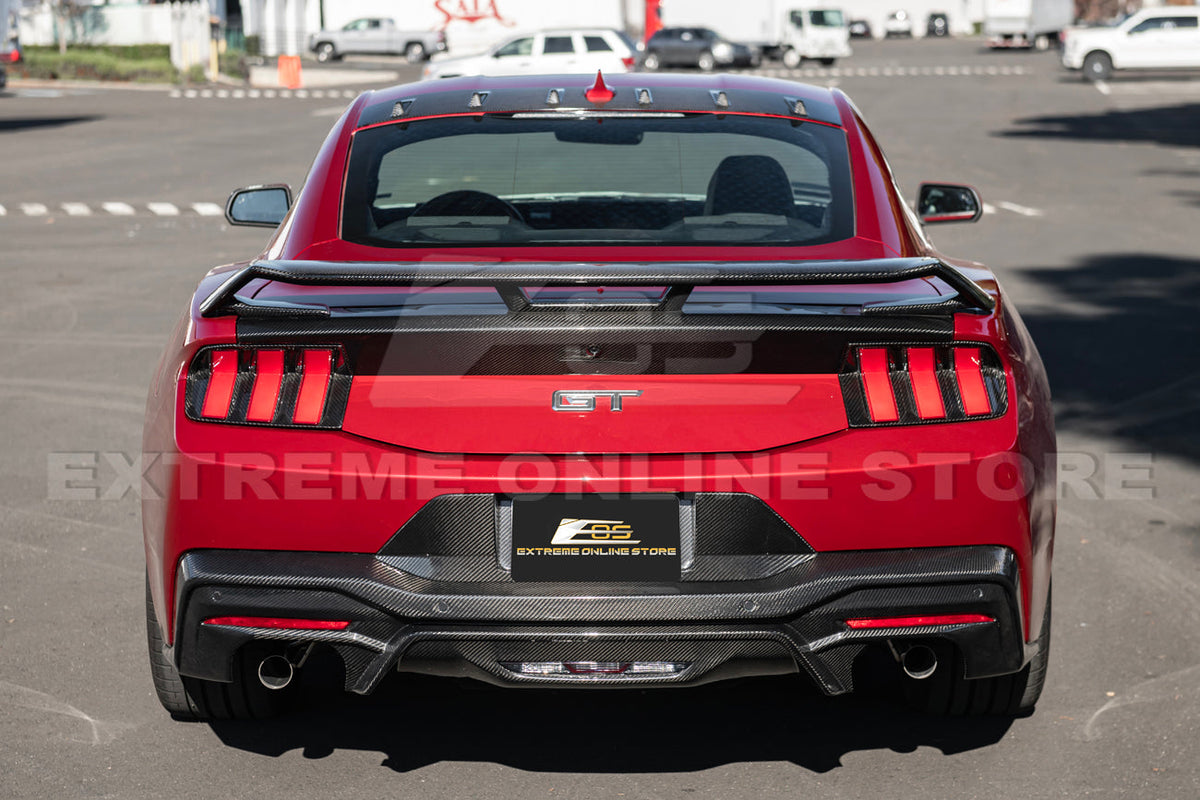 2024-Up Ford Mustang Rear Trunk Lid Wing Spoiler image 4