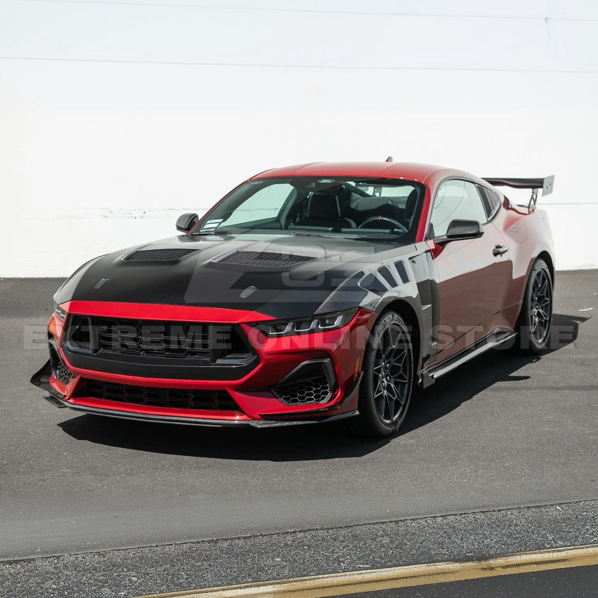 2024+ Ford Mustang GTD Style Front Bumper Hood image 27