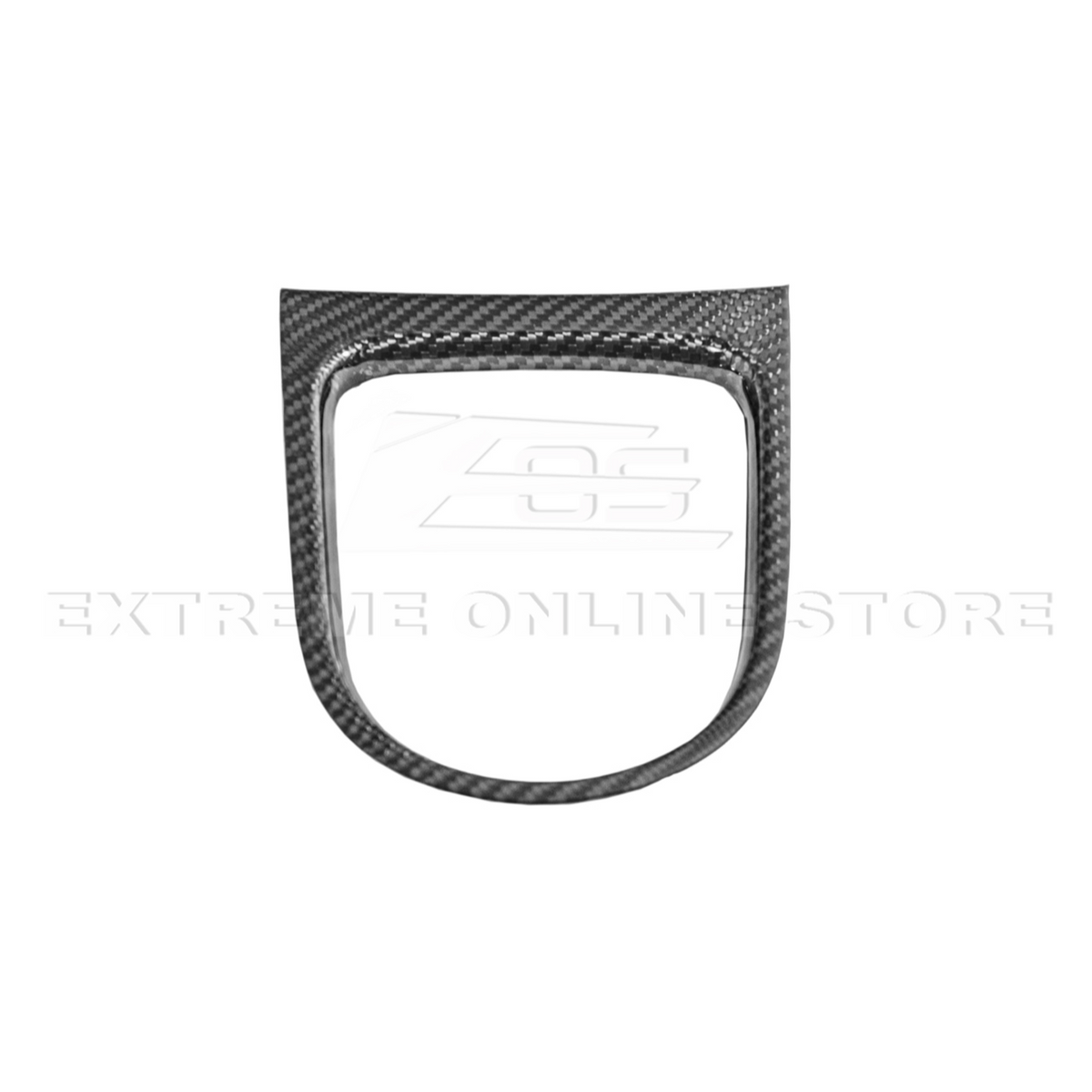 2015-23 Ford Mustang DRY CARBON FIBER Center Gear Shift Panel Trim Cover image 16