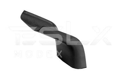 2020-23 Tesla Model 3 20-24 Y Carbon Fiber Interior Rear Anti-Kick Plate Cover image 10