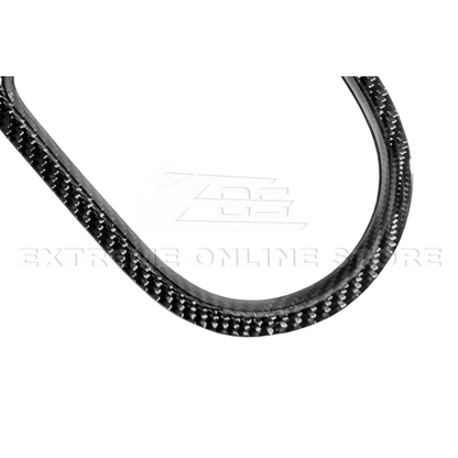 2015-23 Ford Mustang DRY CARBON FIBER Center Gear Shift Panel Trim Cover image 14