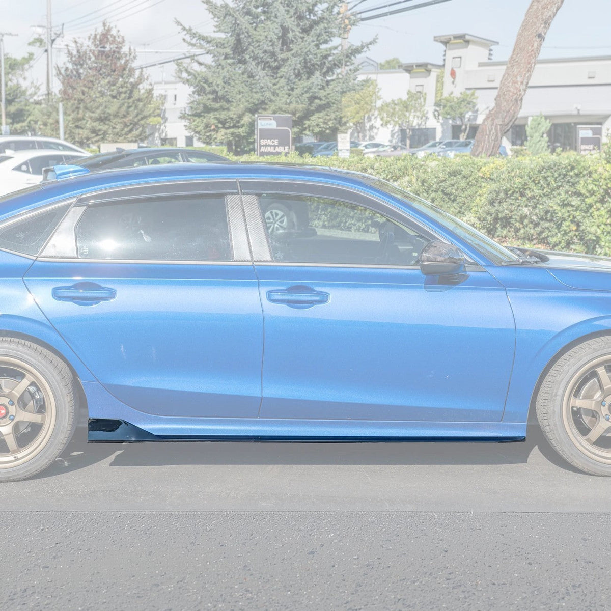 2022-Up Honda Civic Type R Conversion Side Skirts image 2