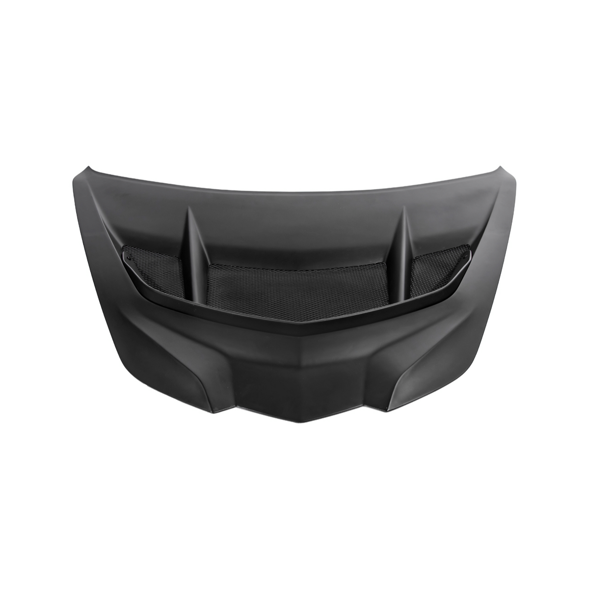 Corvette C8 ZR1 MATTE BLACK Front Bumper Vented Extractor Hood image 2
