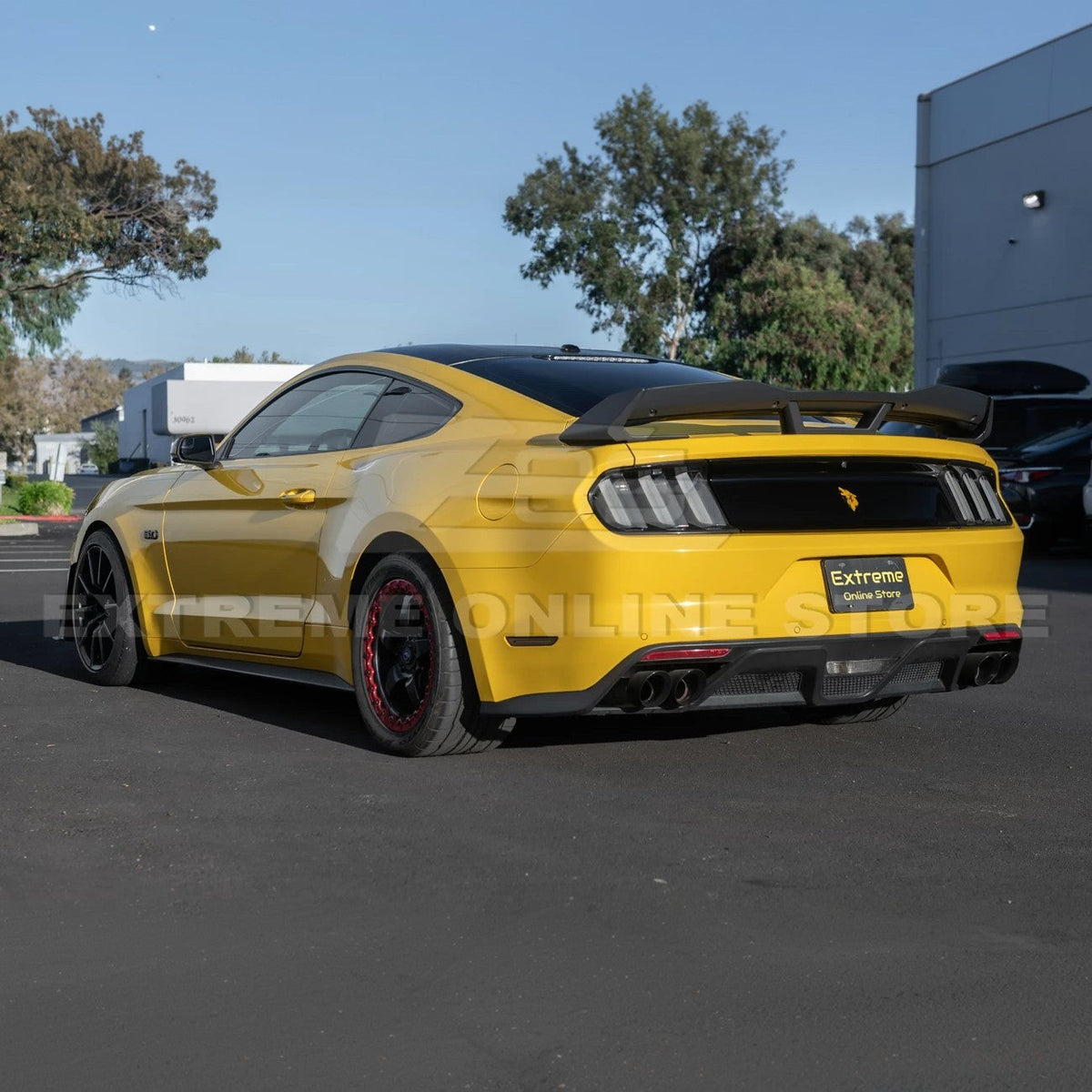 2015-23 Mustang Dark Horse Package Rear Spoiler image 8