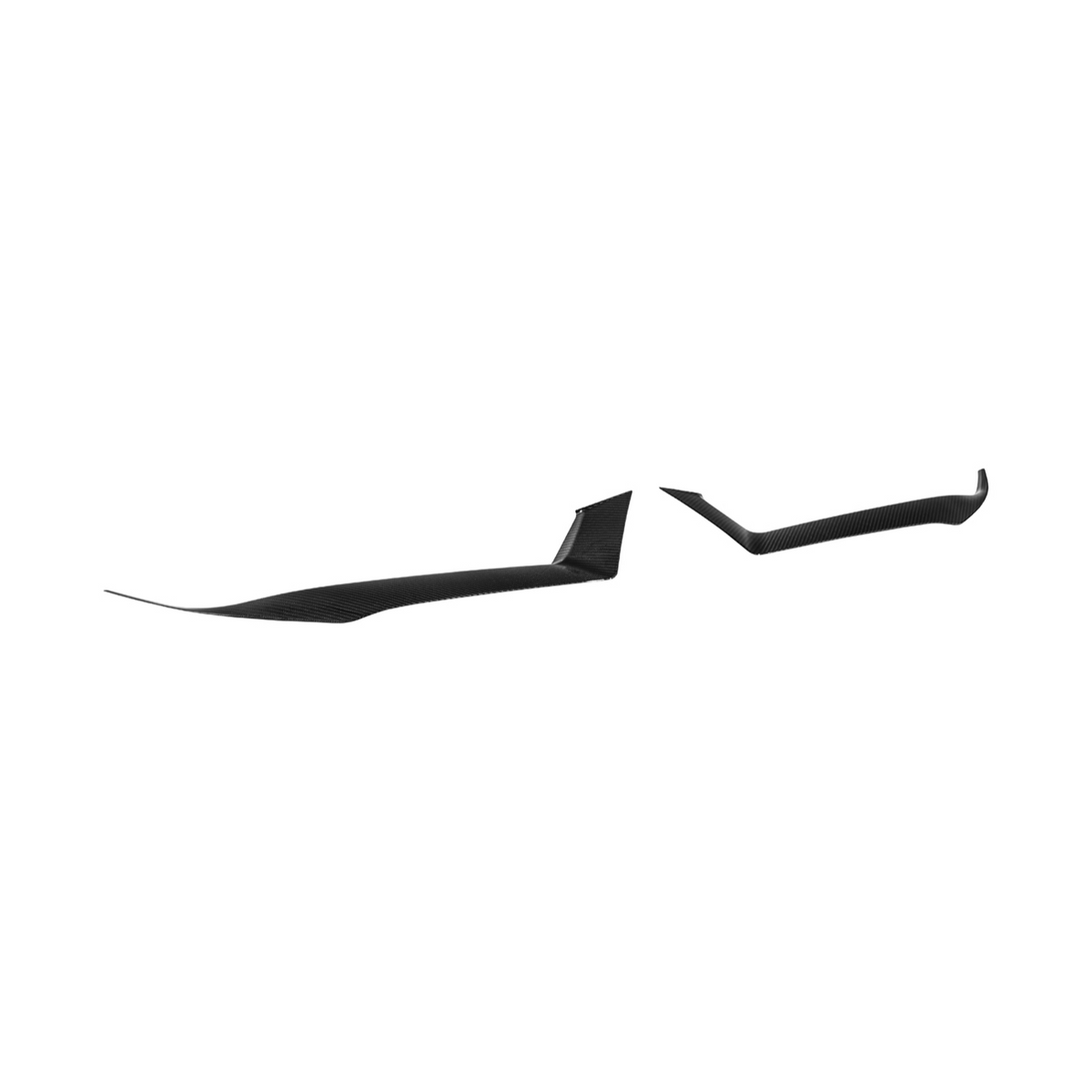 2024-Up Ford Mustang GT | Dry Carbon Fiber Overlay Headlight Eyebrow image 22